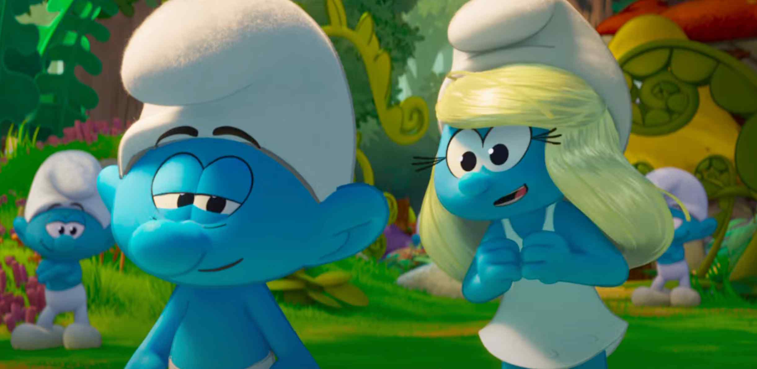 'Smurfs' Trailer: Rihanna's Smurfette Leads Them Into The Real World In First Footage Reveal